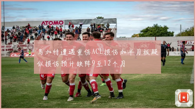 乌加特遭遇重伤ACL损伤加半月板疑似损伤预计缺阵9至12个月