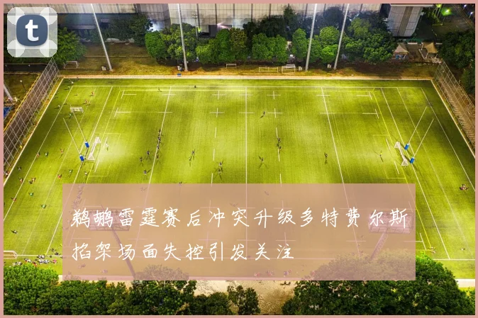 鹈鹕雷霆赛后冲突升级多特费尔斯掐架场面失控引发关注